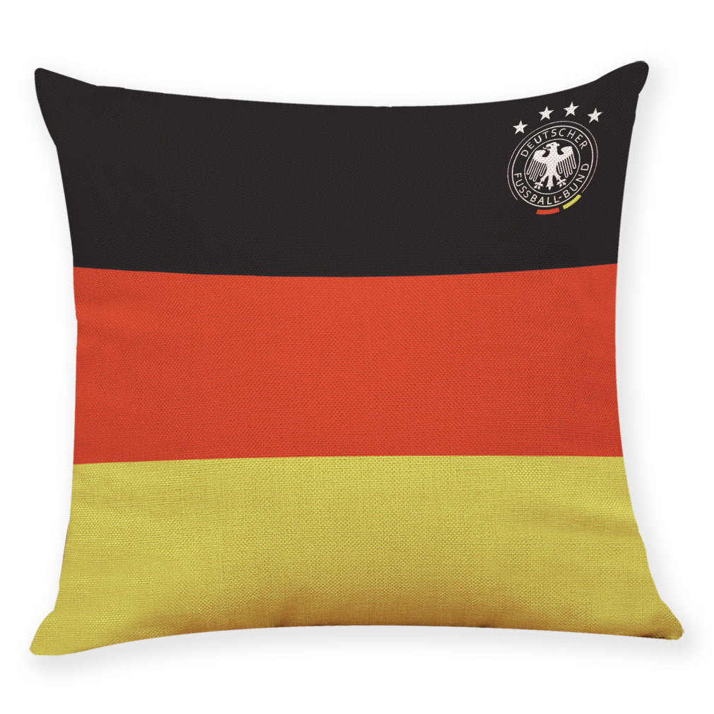 HKM-223251 Cotton Linen Fashion Pillowcase 45x45CM with Various Country Designs for Elegant Home Decor
