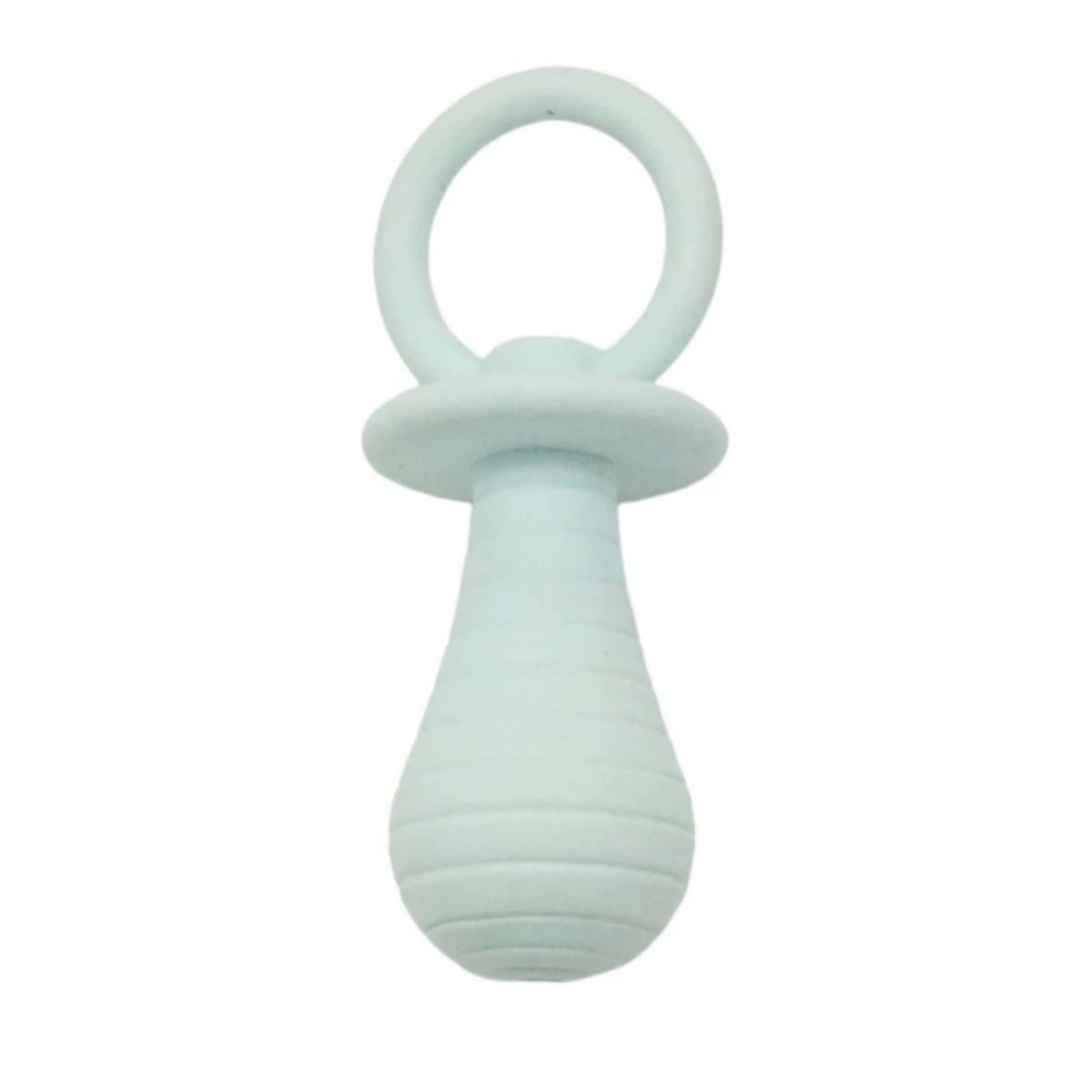 HKM-223251 Pet Chew Rubber Pacifier Toy for Puppies and Kittens - TPR, Green, Pink, Gray, Blue