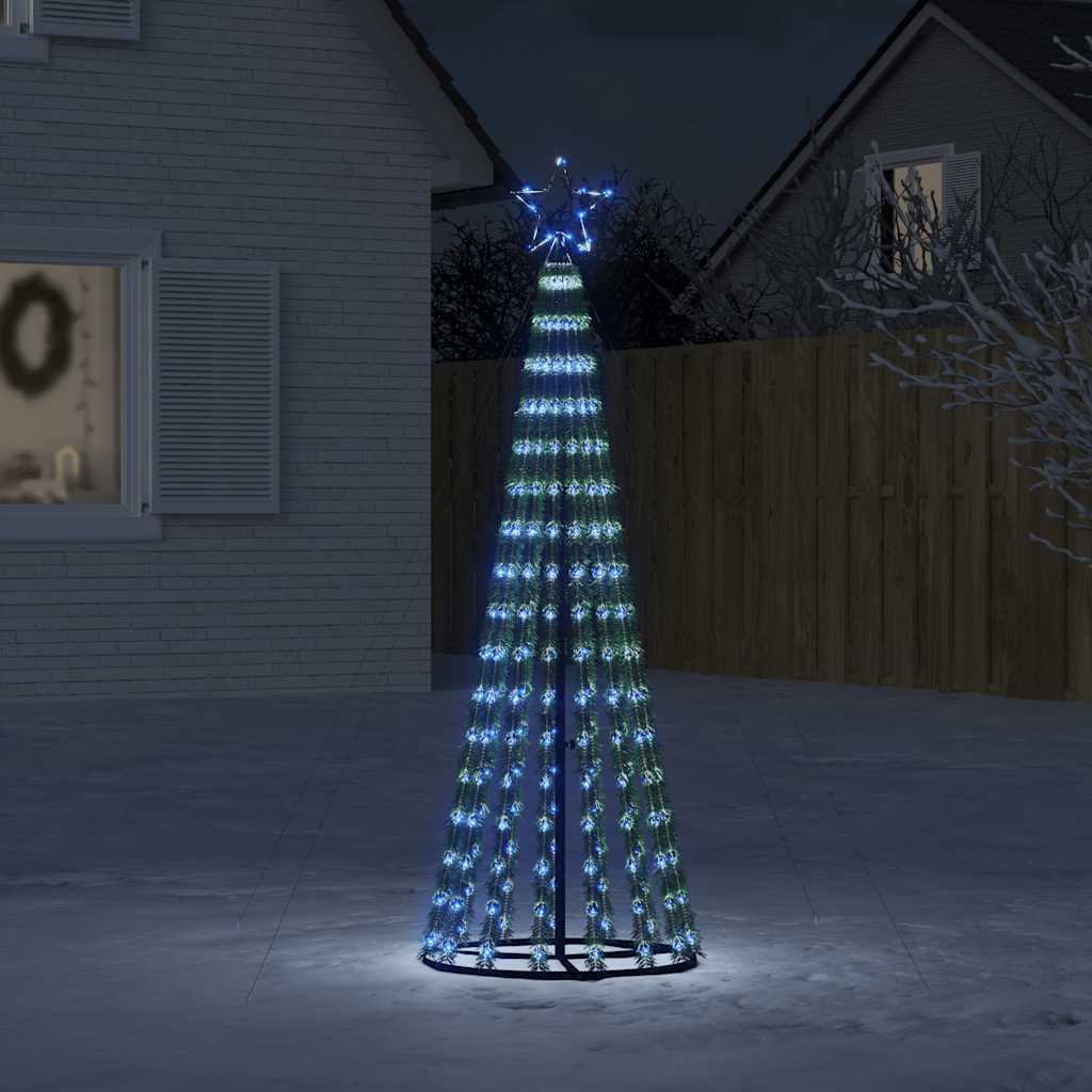 HKM-223379 Warm White LED Christmas Tree with 275 Lights - 180 cm Compact Design