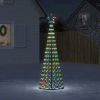 HKM-223379 Warm White LED Christmas Tree with 275 Lights - 180 cm Compact Design