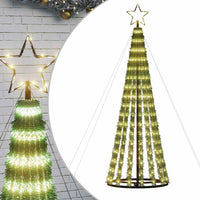 HKM-223379 Warm White LED Christmas Tree with 275 Lights - 180 cm Compact Design