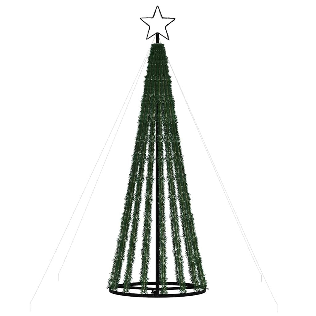 HKM-223379 Warm White LED Christmas Tree with 275 Lights - 180 cm Compact Design