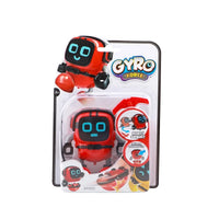 HKM-223379 Wind-Up Dancing Robot Spinning Top Toy - Educational Three-in-One Stunt Gyro for Kids 2-13 Years