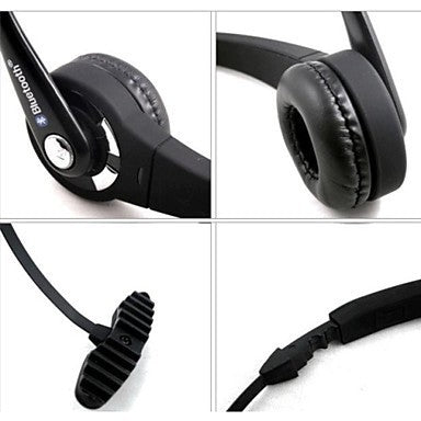 HKM-223635 Wireless Bluetooth Headset with Noise Reduction for PS3 and Mobile Phones - 10M Range, 8 Hours Talk Time