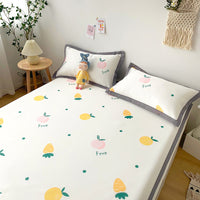 HKM-223891 Soft Ice Silk Washable Folding Bed Mat - Summer Comfort (1.8M, 1.5M, 1.2M)