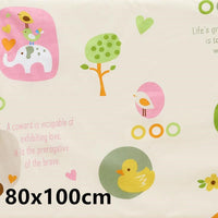 HKM-224403 Waterproof Breathable Cotton Changing Pad with EVA Backing - 60x75cm Black Stars Pattern
