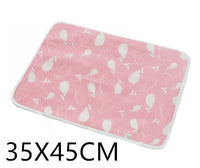 HKM-224403 Waterproof Breathable Cotton Changing Pad with EVA Backing - 60x75cm Black Stars Pattern