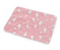 HKM-224403 Waterproof Breathable Cotton Changing Pad with EVA Backing - 60x75cm Black Stars Pattern