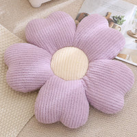HKM-224851 Soft Petal Plush Dining Chair Cushion for Modern Spaces