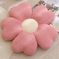 HKM-224851 Soft Petal Plush Dining Chair Cushion for Modern Spaces