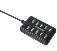 HKM-224979 10-Port USB Hub with Indicator Light for Enhanced Connectivity