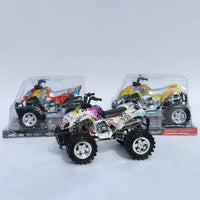 HKM-224979 Friction-Powered Beach Motorcycle Toy with Big Wheels for Kids