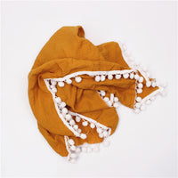 HKM-225043 Luxe Toddler Gauze Stroller Blanket – Soft, Comfortable, Multiple Colors Available