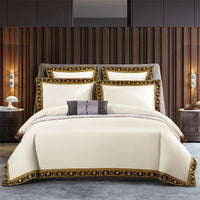 HKM-225043 Pure Cotton Hyaluronic Acid Long Staple Cotton Four-Piece Bedding Set