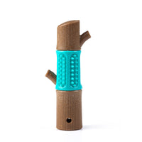 HKM-225171 Molar Stick Dog Toy for Teeth Cleaning - Durable Wood Plastic TPR Design in Multiple Colors