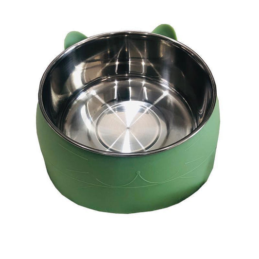 HKM-225235 Multifunctional Double Dog and Cat Bowl with Anti-Overturning Design, PS Resin Material