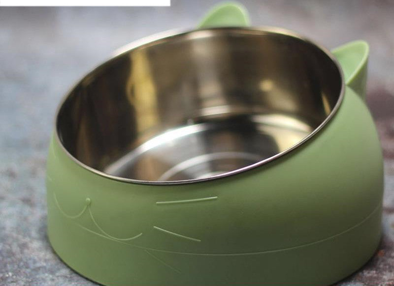 HKM-225235 Multifunctional Double Dog and Cat Bowl with Anti-Overturning Design, PS Resin Material