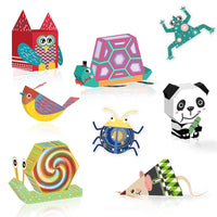 HKM-225299 3D Folding Paper Origami Toys for Children - Educational DIY Craft Kit