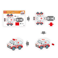 HKM-225299 3D Folding Paper Origami Toys for Children - Educational DIY Craft Kit