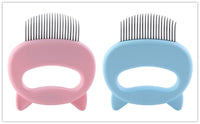HKM-225427 Pet Hair Removal and Massaging Shell Comb for Cats and Dogs - Durable and Comfortable Design