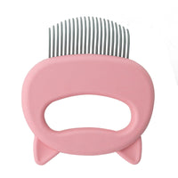HKM-225427 Pet Hair Removal and Massaging Shell Comb for Cats and Dogs - Durable and Comfortable Design