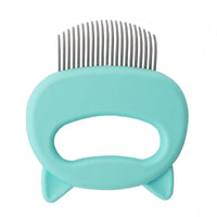 HKM-225427 Pet Hair Removal and Massaging Shell Comb for Cats and Dogs - Durable and Comfortable Design