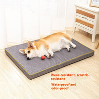 HKM-225683 Waterproof and Scratch-Resistant Oxford Cloth Dog Bed Mat - Multiple Sizes Available