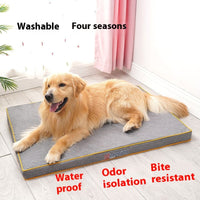 HKM-225683 Waterproof and Scratch-Resistant Oxford Cloth Dog Bed Mat - Multiple Sizes Available