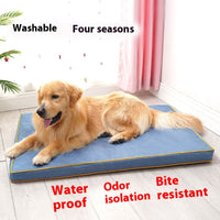 HKM-225683 Waterproof and Scratch-Resistant Oxford Cloth Dog Bed Mat - Multiple Sizes Available