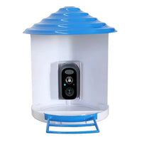 HKM-225811 Solar-Powered Smart Bird Feeder with 1080P HD Camera, AI Bird Identification, and WiFi App Control
