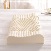 HKM-226003 Natural Latex Rectangular Neck Massage Pillow - Available in Multiple Sizes and Gift Box Options