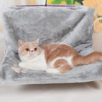 HKM-226387 Plush Cat Bed Hammock for Comfortable Resting - 46*30*25cm