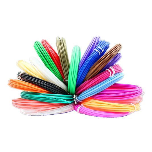 HKM-226451 1.75 mm PLA Filament Refills for 3D Printers and Painting Pens - Assorted Colors