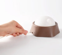HKM-226707 USB Rechargeable LED Hamster Night Light with Two Brightness Modes for Kids' Rooms