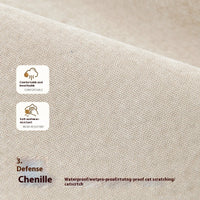 HKM-226771 Waterproof Non-Slip Sofa Cushion Cover in Solid Colors - Various Sizes Available