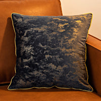 HKM-226835 Lightweight Solid Velvet Cushion Cover for Bedside or Living Room - 45x45 & 55x55 Options Available