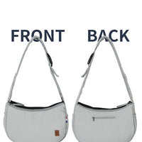 HKM-226899 Cat and Dog Travel Shoulder Bag in Oxford Material - Medium to Soft Design, Below 20L Capacity