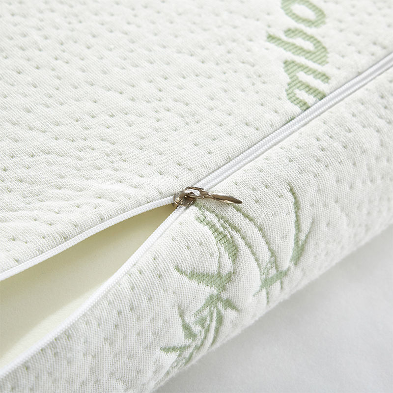 HKM-227155 Wave Shaped Bamboo Fiber Memory Pillow - 60x40x10-12CM, Soft Slow Rebound Design
