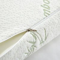 HKM-227155 Wave Shaped Bamboo Fiber Memory Pillow - 60x40x10-12CM, Soft Slow Rebound Design