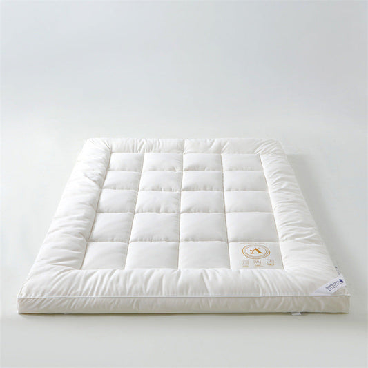 HKM-227347 White Soybean Fiber Mattress - Soft Anti-Feather Cloth Cover, Multiple Sizes Available