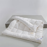 HKM-227347 White Soybean Fiber Mattress - Soft Anti-Feather Cloth Cover, Multiple Sizes Available