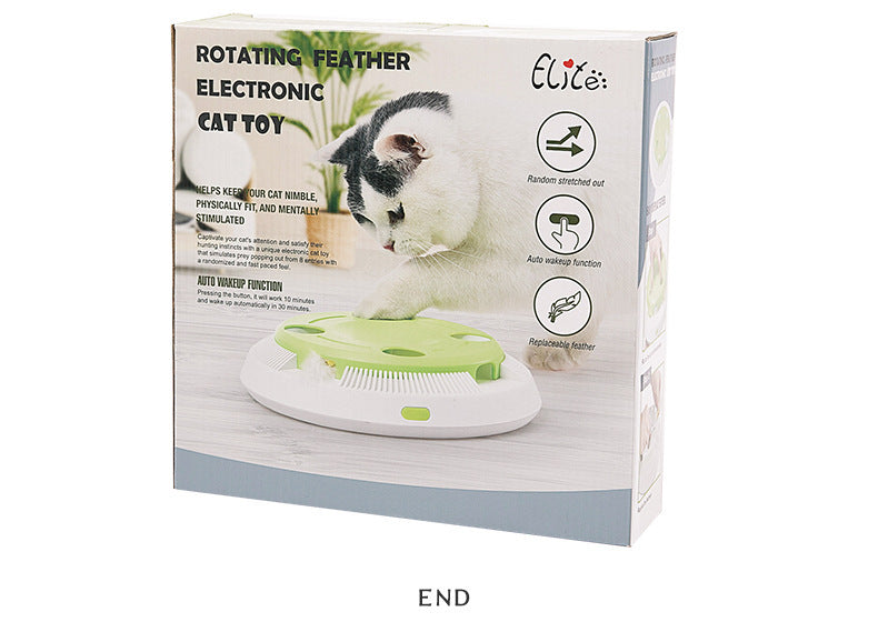 HKM-227475 Electric funny cat tray toy