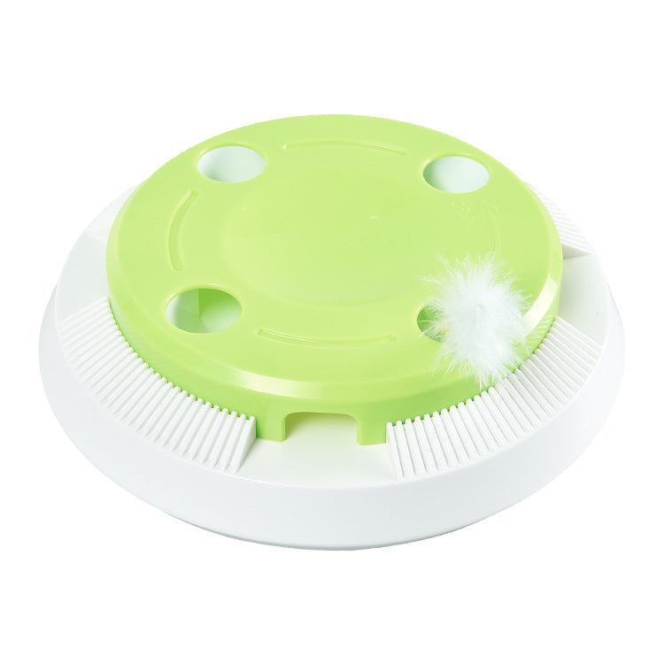 HKM-227475 Electric funny cat tray toy