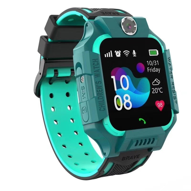 HKM-227539 Children's Smart Phone Watch with SOS Button, LBS Positioning, Two-Way Communication, Learning Games, and Flashlight