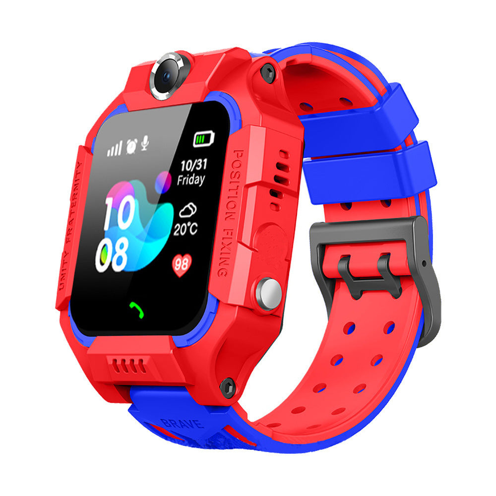 HKM-227539 Children's Smart Phone Watch with SOS Button, LBS Positioning, Two-Way Communication, Learning Games, and Flashlight