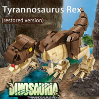 HKM-227603 2 in 1 Dinosaur Fossils Building Block Set | DIY 3D Assembly Toy for Ages 8 and Up