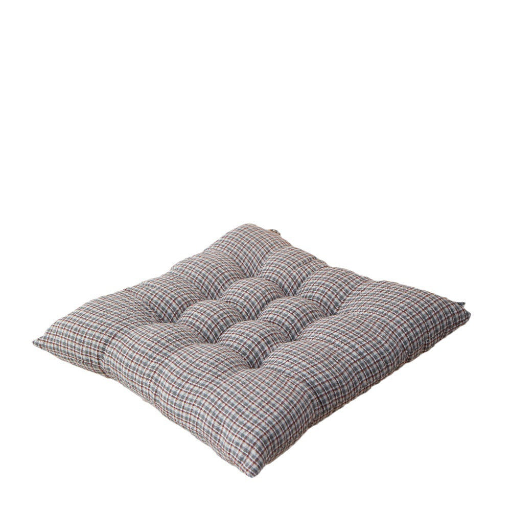 HKM-227987 Adjustable Geometric Pattern Cushion - Modern Plaid Design in Multiple Colors