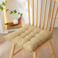 HKM-227987 Adjustable Geometric Pattern Cushion - Modern Plaid Design in Multiple Colors