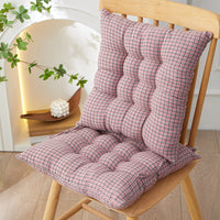 HKM-227987 Adjustable Geometric Pattern Cushion - Modern Plaid Design in Multiple Colors