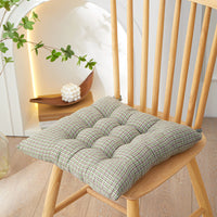 HKM-227987 Adjustable Geometric Pattern Cushion - Modern Plaid Design in Multiple Colors